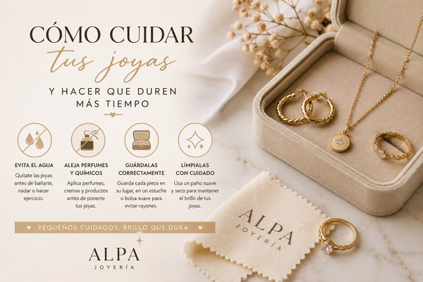 Cómo cuidar tus joyas y hacer que duren más tiempo