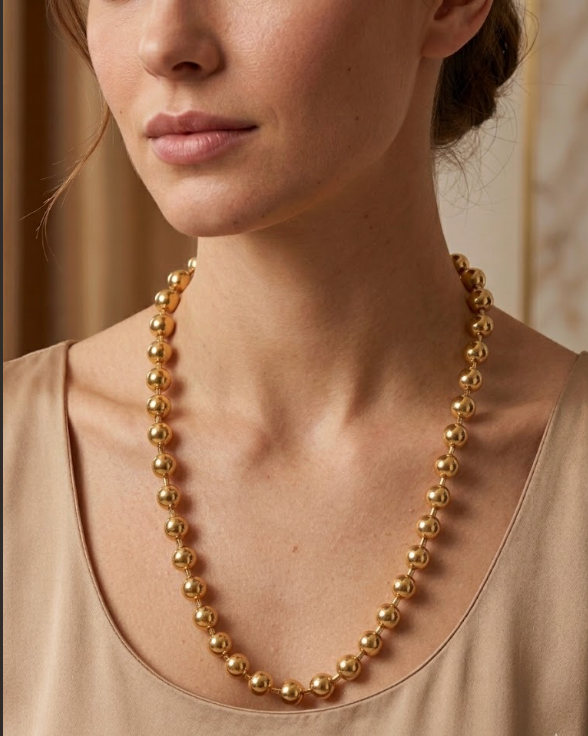 Collar Esferas Bold