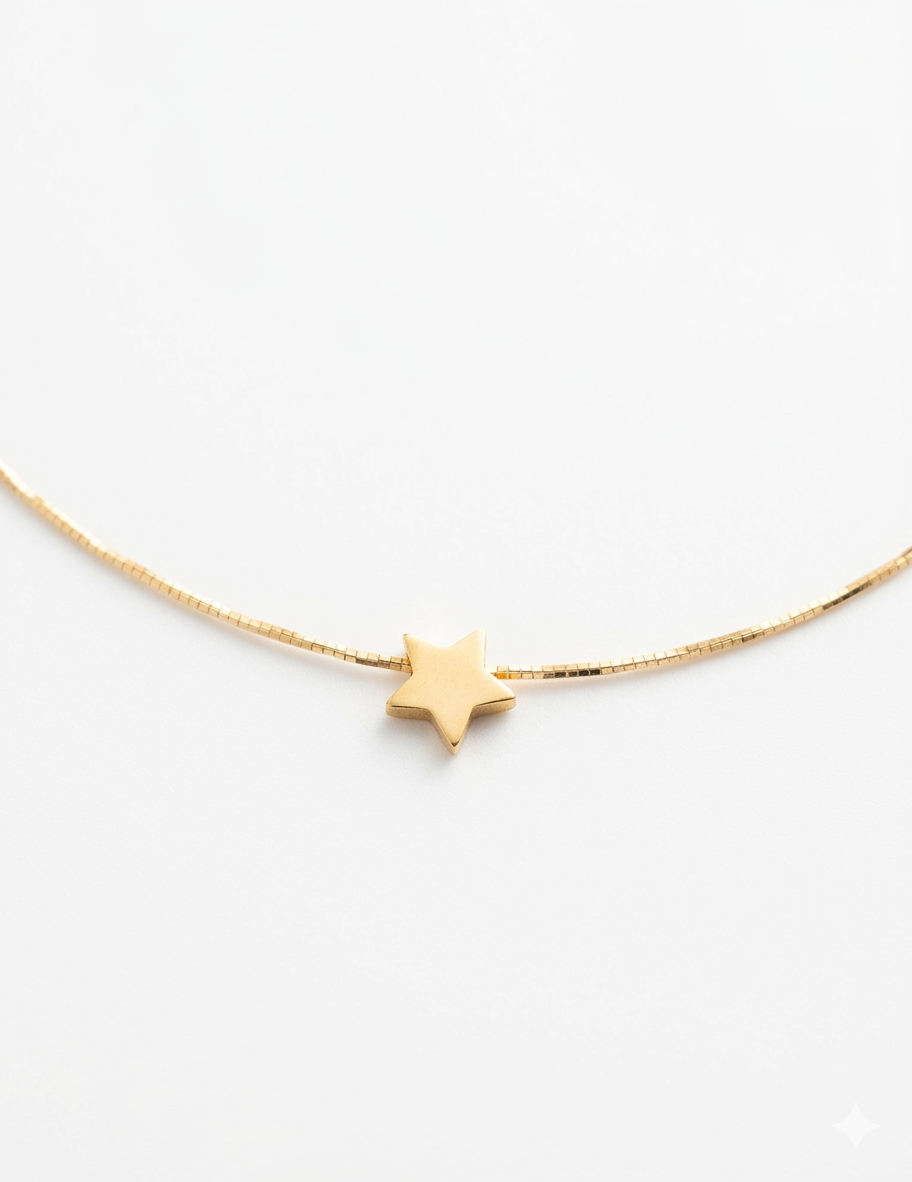 Gargantilla Line Star